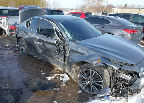 2019 Infiniti Q50 3.0T Sport z USA, uszkodzony, nr VIN JN1EV7AR7KM593531